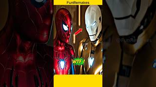 Every SpiderMan Suit Explained 😋😁spiderman tomholland ironman marvel shots funremakes [upl. by Sinnaoi868]