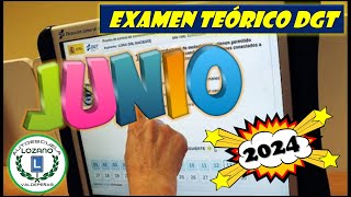 EXAMEN TEÓRICO DGT  MAYO 2024 [upl. by Angelico956]