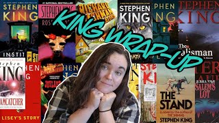 Rating the 16 Stephen King books I read and reread in 2023 [upl. by Colburn844]