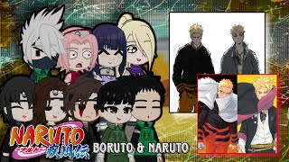 Friends Naruto React To Future  Boruto amp Naruto 🇮🇩🇬🇧 Gacha Reaction [upl. by Kenyon799]