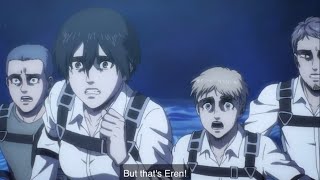 Everyone sees kid Eren  Attack On Titan S4 [upl. by Anairo]