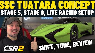 CSR2 SSC Tuatara Concept How To Drive  Setup amp Review [upl. by Letram553]