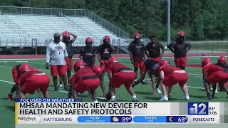 Mississippi football teams implement safety protocols amid extreme heat [upl. by Jacqui219]