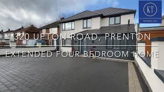 Karl Tatler Estate Agents Virtual Viewing 320 Upton Road Prenton [upl. by Nnylyram352]