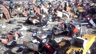 Lawn Mower Junk Yard [upl. by Halliday]