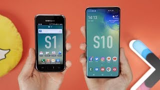 Samsung Galaxy S1 vs S10  DAWNIEJ vs DZISIAJ 😯 1 [upl. by Vivica]