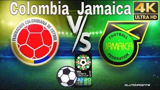 Fifa 23  4K  Colombia vs Jamaica women”s world cup 2023 round of 16 [upl. by Esenahs]