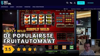 Gokkast Review Simply Wild Eurocoin Interactive [upl. by Missy]