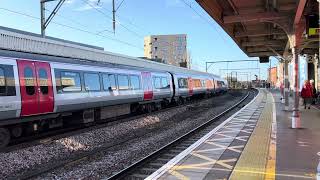 Train from Clacton  Trip to Frinton  261124 [upl. by Aicemak]