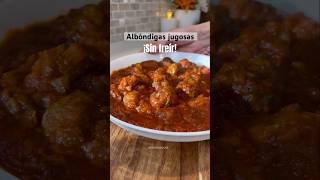 La mejor receta dé albóndigas en salsa Receta de la abuela shorts [upl. by Alaj307]