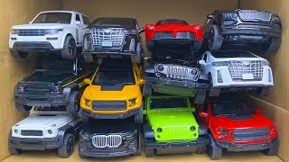 BOX FULL OF Model Cars Honda Civic Bugatti Divo McLaren 650s Audi Rs7 Ford Raptor Ferrari sf20 [upl. by Sonnie]