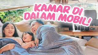 YUKACHAN BIKIN KAMAR DI DALAM MOBIL  vlog [upl. by Ailb176]