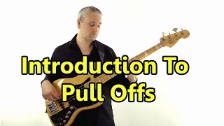 Pull Off Technique For Bass Guitar [upl. by Sherrard]