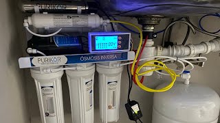 Como instalar un purificador de agua de ósmosis inversa Purikor [upl. by Justinian]