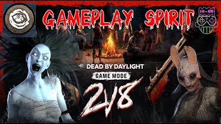 Mode 2V8  Partie Tueur Killer Esprit Spirit X Chasseuse Huntress DBD  Dead by Daylight [upl. by Seabrook]