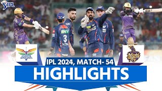 LSG vs KKR IPL 2024 Highlights Lucknow vs Kolkata Knight Riders  full Match highlights [upl. by Thisbee398]