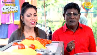 Iyer Babita At Jethalals Stall  Taarak Mehta Ka Ooltah Chashmah  Paani Puri [upl. by Fillbert]