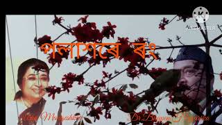 Polasxore Rong Assamese song Bhupen Hazarika Usha Mangeshkar [upl. by Draner]