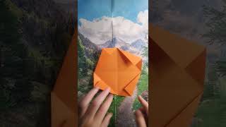 Comment faire un frisbee en papier origami paper diy tutorial viral trending artedward [upl. by Sevik]