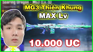 Đập Hòm Skin MG3 Siêu Hên  Chỉ 10k UC Đã Max Level PUBG Mobile [upl. by Tyson]