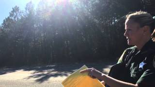 Gadsden County Sheriffs Deputy Tiffany Parsons Drive Through [upl. by Nedra]