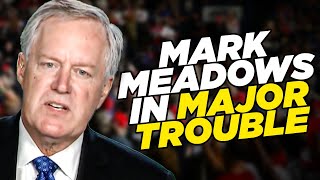 Things Keep Getting Worse For Mark Meadows In Georgia Case [upl. by Georgetta]