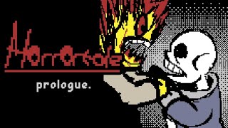 HORRORTALE prologue FIRST SCENE [upl. by Voccola52]