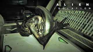 Alien Isolation Glitches amp Trolling Stuck In The Floor [upl. by Zacharie716]