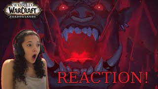 Shadowlands Afterlives Revendreth Cinematic REACTION Garrosh Returns  World Of Warcraft [upl. by Darleen]