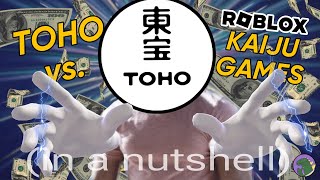 TOHO vs Roblox Kaiju Games [upl. by Monteith]