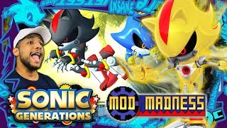 Sonic Generations PC  Metal Shadow amp SUPER Metal Shadow 4K 60FPS Mod Madness [upl. by Roos]