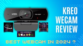 KREO Owl Full HD 1080P 60 FPS Webcam with Mic  Best webcam under 3xxx in 2024 India ‪ [upl. by Eyllom]