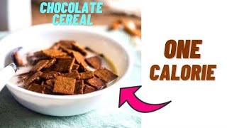 Have this low calorie chocolate cereal for your low calorie breakfast and enjoy [upl. by Akinot]