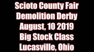 Scioto County Ohio Fair August 10 2019 Big Stock Class [upl. by Alludba]