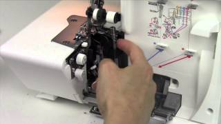 Bernina Serger 1150 13 Cleaning amp Oiling [upl. by Ronoh]