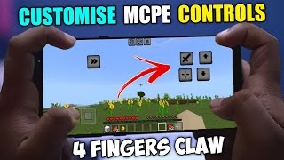 Minecraft Pe New Update Customized Claw Controls  4 Finger Claw Settings Minecraft [upl. by Frankie]