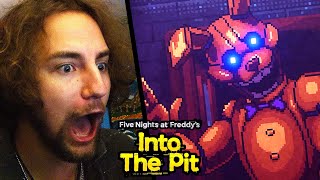 LE NOUVEAU JEU FNAF  🤩  Five Nights at Freddys  Into the Pit 1 [upl. by Hutton]