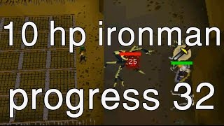 OSRS 10HP IM Progress 32 I still hate Regicide quest [upl. by Ayenat]