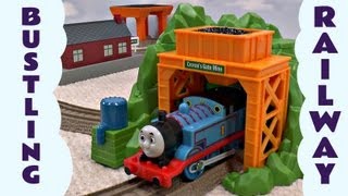 Trackmaster Bustling Thomas The Train Railway Set [upl. by Somerset458]