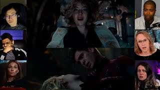 Gwen Stacy Death  The Amazing Spider Man 2  Reaction Mashup  spiderman [upl. by Akeihsat]