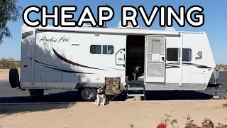 RVing On The CHEAP In Yuma Arizona [upl. by Hall359]