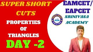 EAMCETEAPCET short cuts  mathematics DAY2 [upl. by Duahsar]