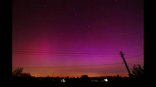 Zorza polarna  Northern Lights  Poland  11052024 [upl. by Hildegard]