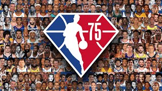 I 75 giocatori NBA più forti di sempre usando SOLO numeri [upl. by Berns]