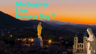 Medjugorje Novena Live Day 7 [upl. by Cheng]