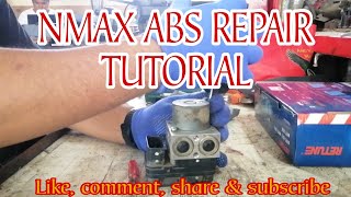 NMAX ABS REPAIR TUTORIALPartime Mechanic on board [upl. by Kirchner]