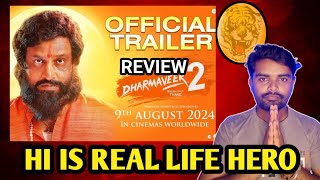 Dharmaveer 2 Trailer Review  Marathi Movie  Balaji Filmwala [upl. by Wasserman592]