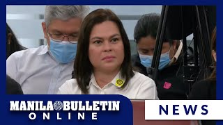 VP Sara makes surprise appearance at quadcomm hearing while lawmakers questions her father [upl. by Fronnia732]