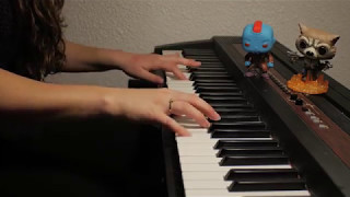 Guardians Of The Galaxy Main Theme piano cover [upl. by Salot]