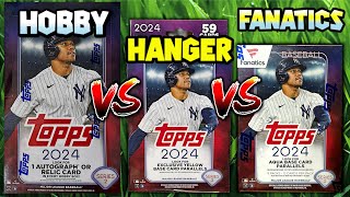 PC Ripping 2024 Topps Series 2 HOBBY HANGER amp FANATICS Boxes [upl. by Sheedy]